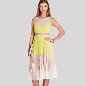BCBGMAXAZRIA Sweet Lemon Sorbet Dress size 0